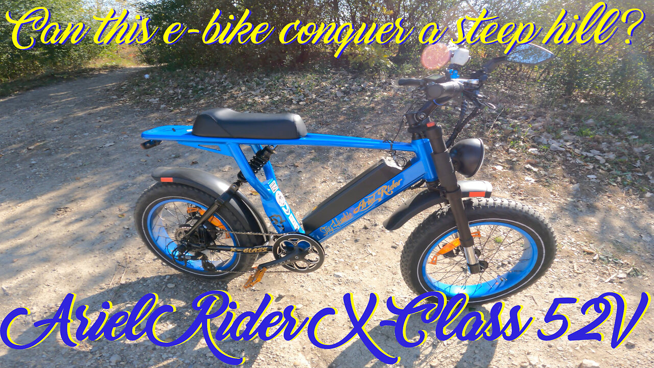 ARIEL RIDER XCLASS 52V E-BIKE : JOYRIDING IN STREETS, BIKE LANES & SIDEWALKS ON NORTHSIDE OF CHICAGO