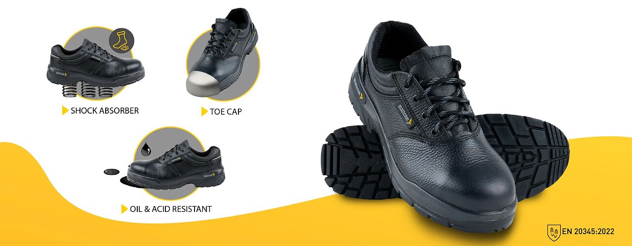 Step Up Your Safety Game with Mallcom's Trendy Work Shoes!