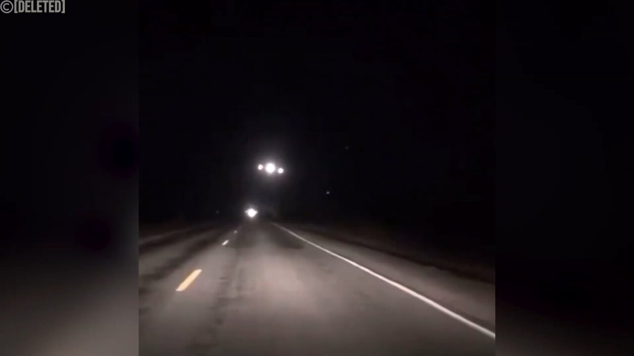 Motorist Films UFO in California