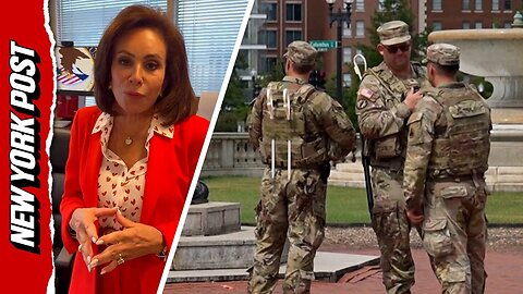 🚩JudgeJeanine Pirro Praises President Trump’s DC Law Enforcement Surge