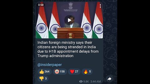 News Shorts: India/ Bharat Official talks H1B Visa