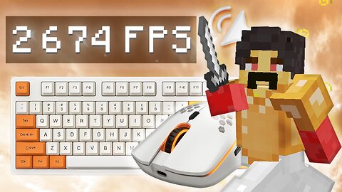 [15 Minutes] Extremely Sweaty Bedwars ASMR Keyboard + Mouse Sounds | HYPIXEL BEDWARS