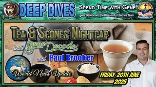 TEA & SCONES WITH GENE DECODE & PAUL BROOKER | Charlie Ward