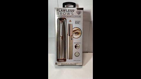Buy It Now: Women’s FLAWLESS BROWS Electronic Brow Groomer - New Factory Sealed - On Sale
