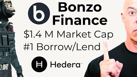 Bonzo Finance: #1 Lend-Borrow on Hedera! $BONZO & $HBAR - Undervalued or Just Monkeying Around?