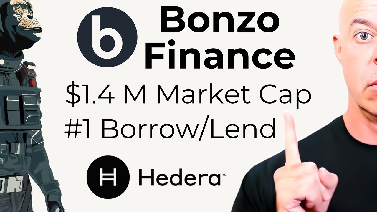 Bonzo Finance: #1 Lend-Borrow on Hedera! $BONZO & $HBAR - Undervalued or Just Monkeying Around?