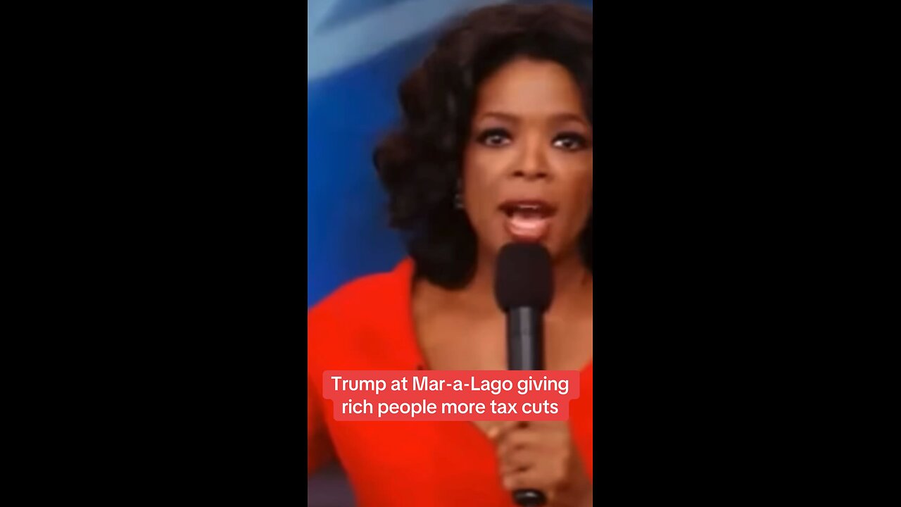 We live in a reality tv show.