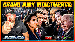 GRAND JURY INDICTMENTS! | LIVE FROM AMERICA 8.5.25 11AM