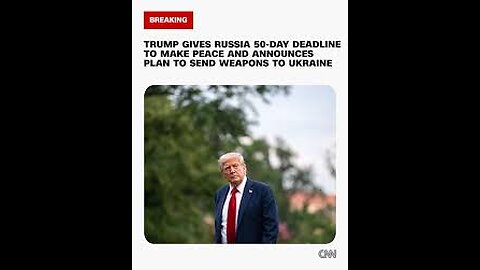 Trump gives Russia a deadline to send weapon in Ukraine