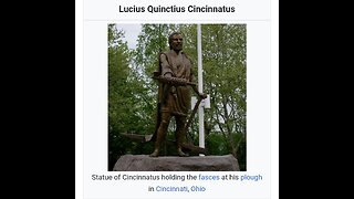 THE GOD PAN & LUCIUS QUINCTIUS CINCINNATUS