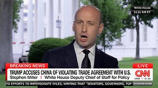 Stephen Miller Turns Into A Dragon And TORCHES CNN Host
