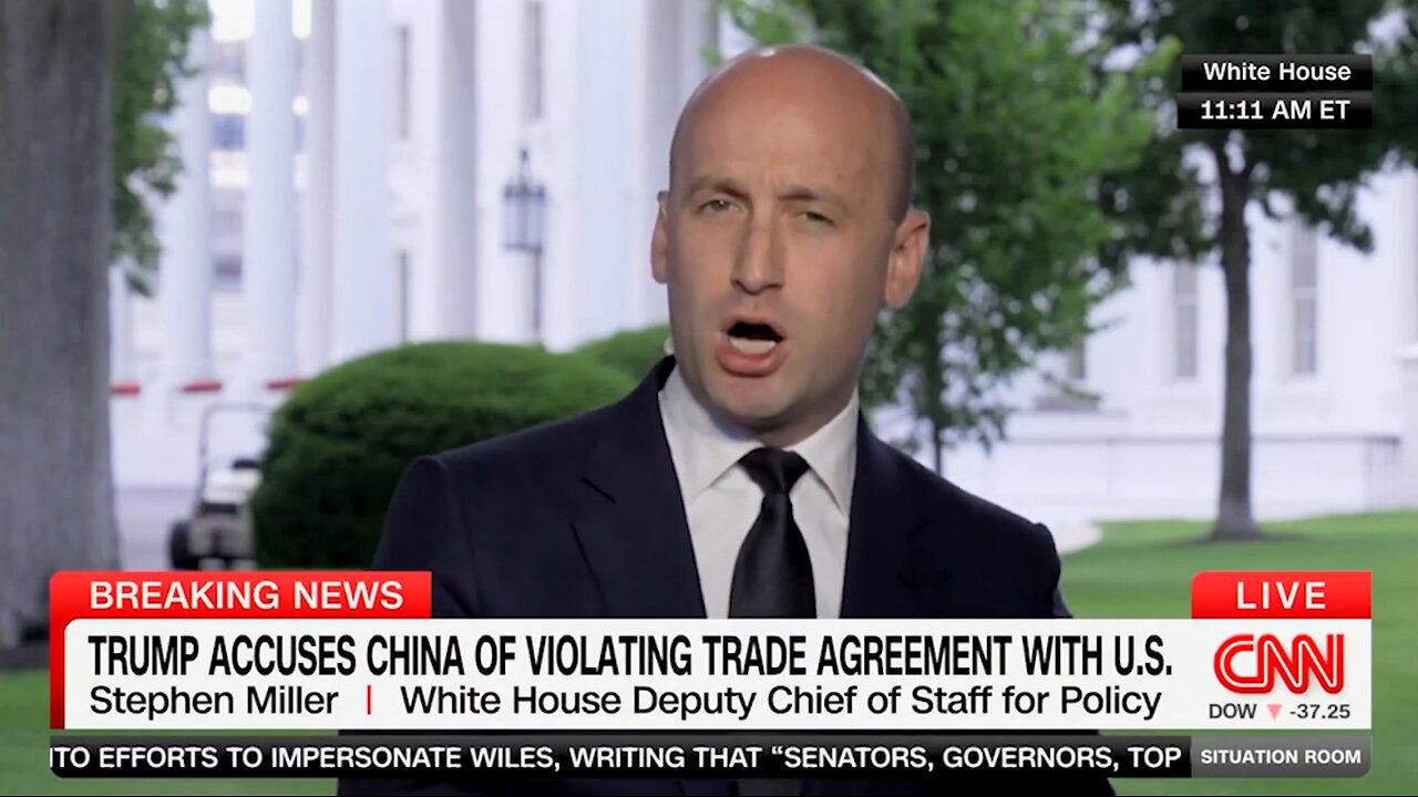 Stephen Miller Turns Into A Dragon And TORCHES CNN Host