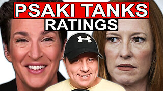 MSNBC TERRIFIED as Jen Psaki DROPS MSNBC Ratings 53 Percent