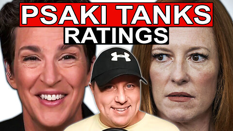 MSNBC TERRIFIED as Jen Psaki DROPS MSNBC Ratings 53 Percent