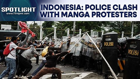 Indonesia: Clashes As Youth Protest With Manga Flags Against Lawmakers' Salary Hike |Spotlight |N18G