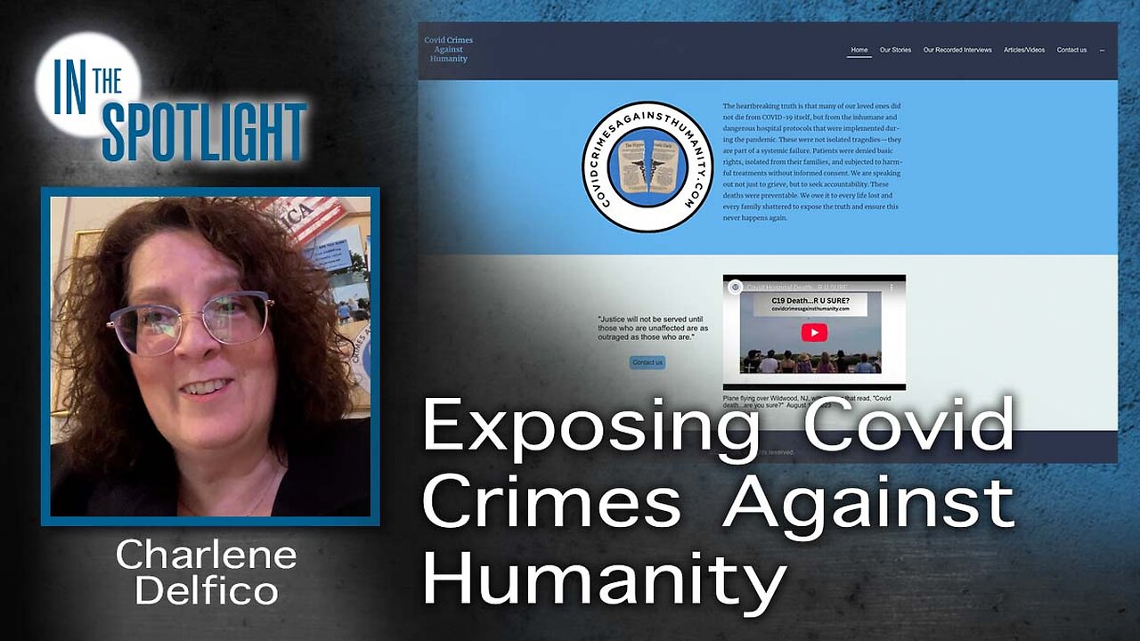Charlene DelFico: Exposing Covid Crimes Against Humanity