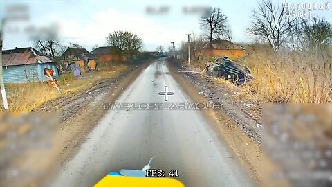 Russian FPV Drone Strikes Ukrainian BMC Kirpi: Combat Footage