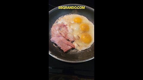 Ham and Eggs 🥚 Thanksgiving Leftovers 🍂 🍁 😋