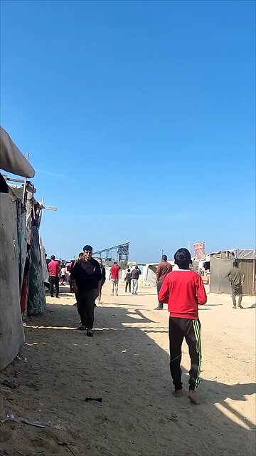 Genocide state bombing tents in Gaza with 2000 lbs bombs