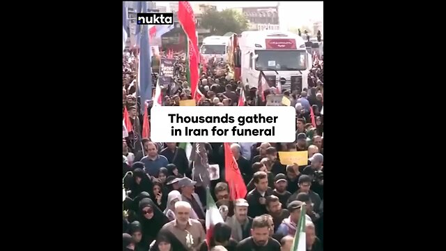 Iran Holds State Funeral for Top Commanders and Scientists Killed in Israeli Strikes