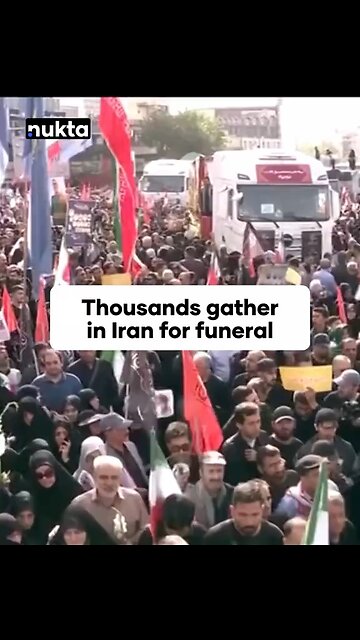 Iran Holds State Funeral for Top Commanders and Scientists Killed in Israeli Strikes