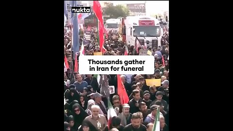 Iran Holds State Funeral for Top Commanders and Scientists Killed in Israeli Strikes