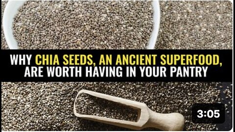 "The Worth of Storing Ancient Superfood Chia Seeds in Your Pantry"