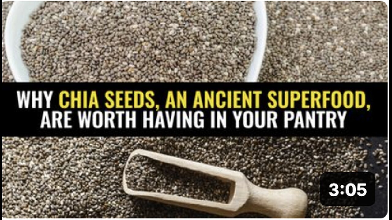 "The Worth of Storing Ancient Superfood Chia Seeds in Your Pantry"