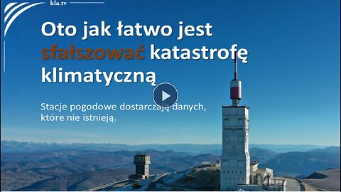 Fałszywa katastrofa klimatyczna...