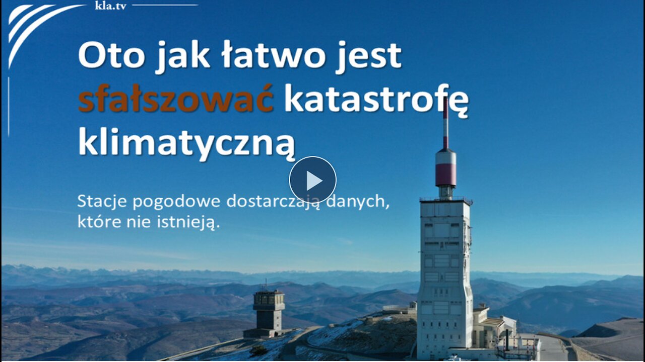 Fałszywa katastrofa klimatyczna...