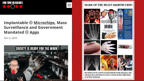 Implantable Microchips, Mass Surveillance and Government Mandated Apps #motb
