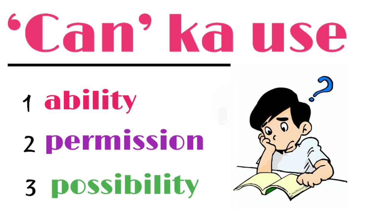 Use of "Can" in English | Can का सही इस्तेमाल सीखिए | Learn English with Confidence