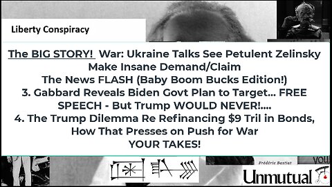 Liberty Conspiracy LIVE 4-23-25 Ukraine Heat, Deport Dunces? Food Dye Droog