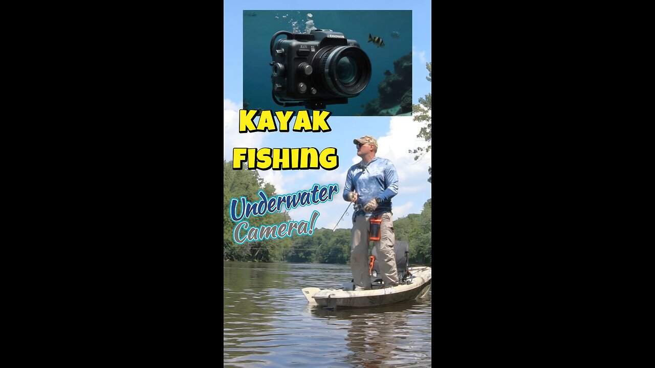 Standup Kayak Fishing With Underwater Camera! Mid-Michigan’s Grand River!