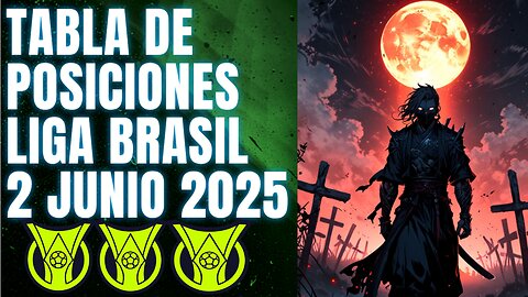 TABLA DE POSICIONES LIGA BRASIL 2 JUNIO 2025 Y GOLEADORES CRYPENATO