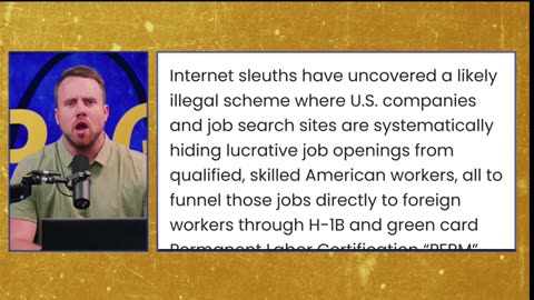 BUSTED: Top Sites HIDE High-Paying Jobs from Americans to Favor ILLEGAL IMMIGRANTS | Elijah Schaffer