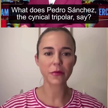 María Herrera Mellado, sobre la hipocresía de Pedro Sánchez conta Netanyahu