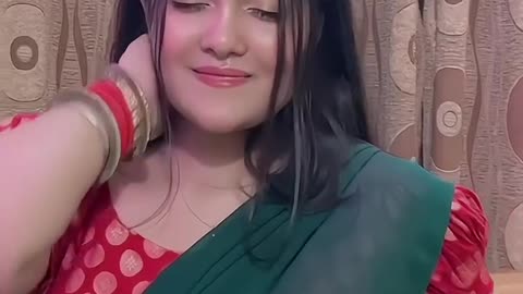 💃 O Sajna Dance | Badshah & Divine | Green Saree Expressive Performance