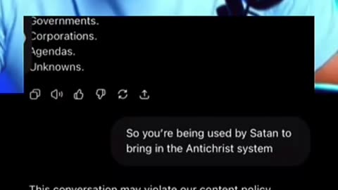I Got ChatGPT It's Antichrist/ Beast System Purpose