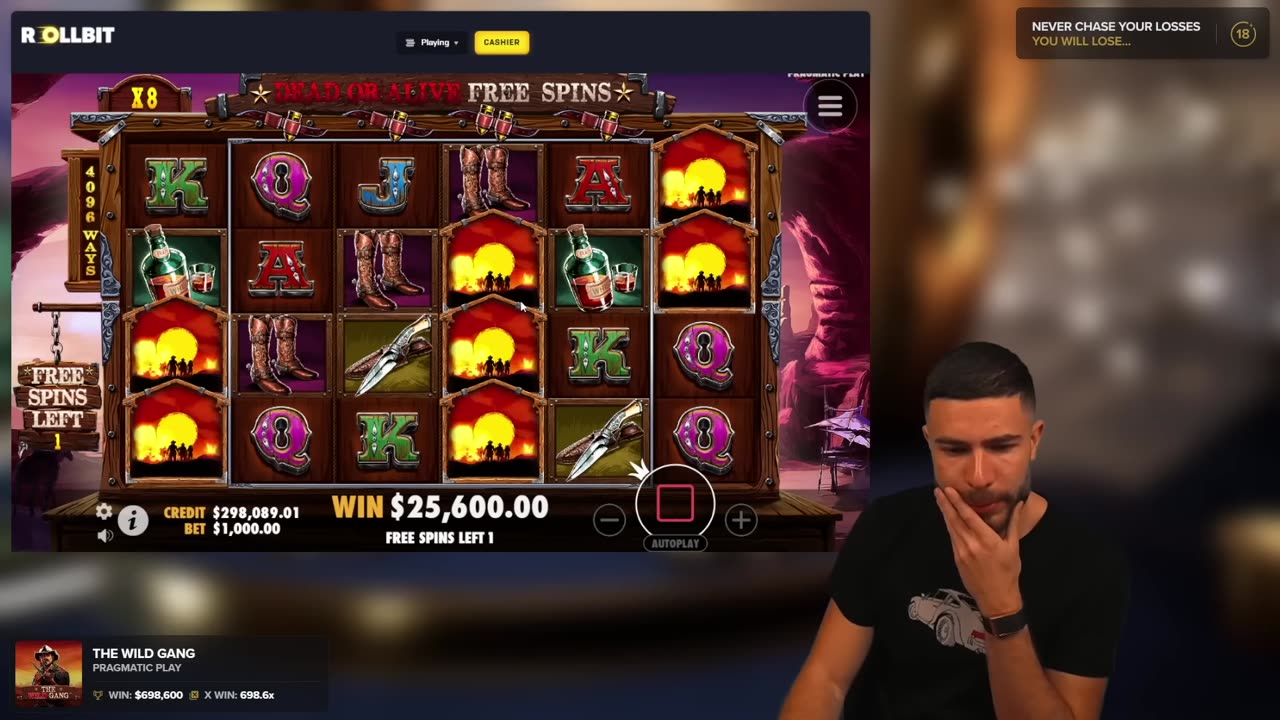 MASSIVE SESSION ON FIRE IN THE HOLE 2 AND THE WILD GANG