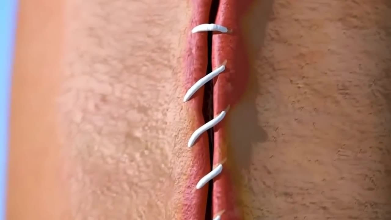 How Stitches Actually Work 😯 | 3D Reaction Short