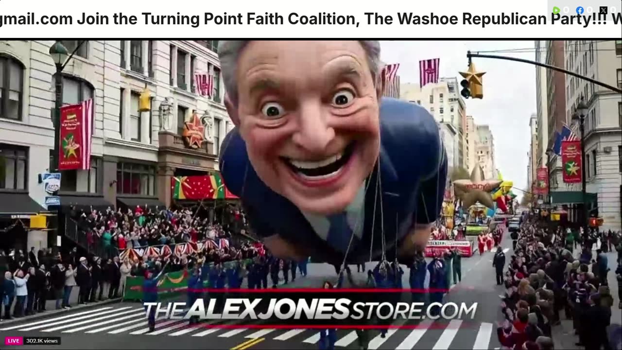 Alex Jones, Info Wars, 12/03/2025