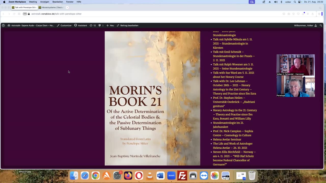 I- P. Sitter on the Morinus Determination – Doctrine