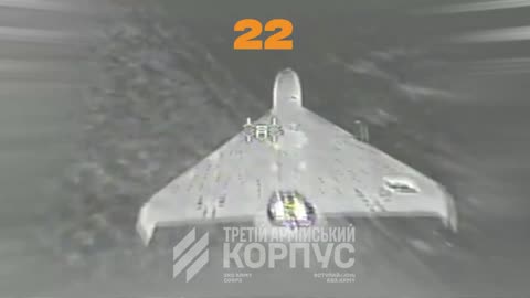 Dozens of Russian Attack Drones Knocked Out of the Sky