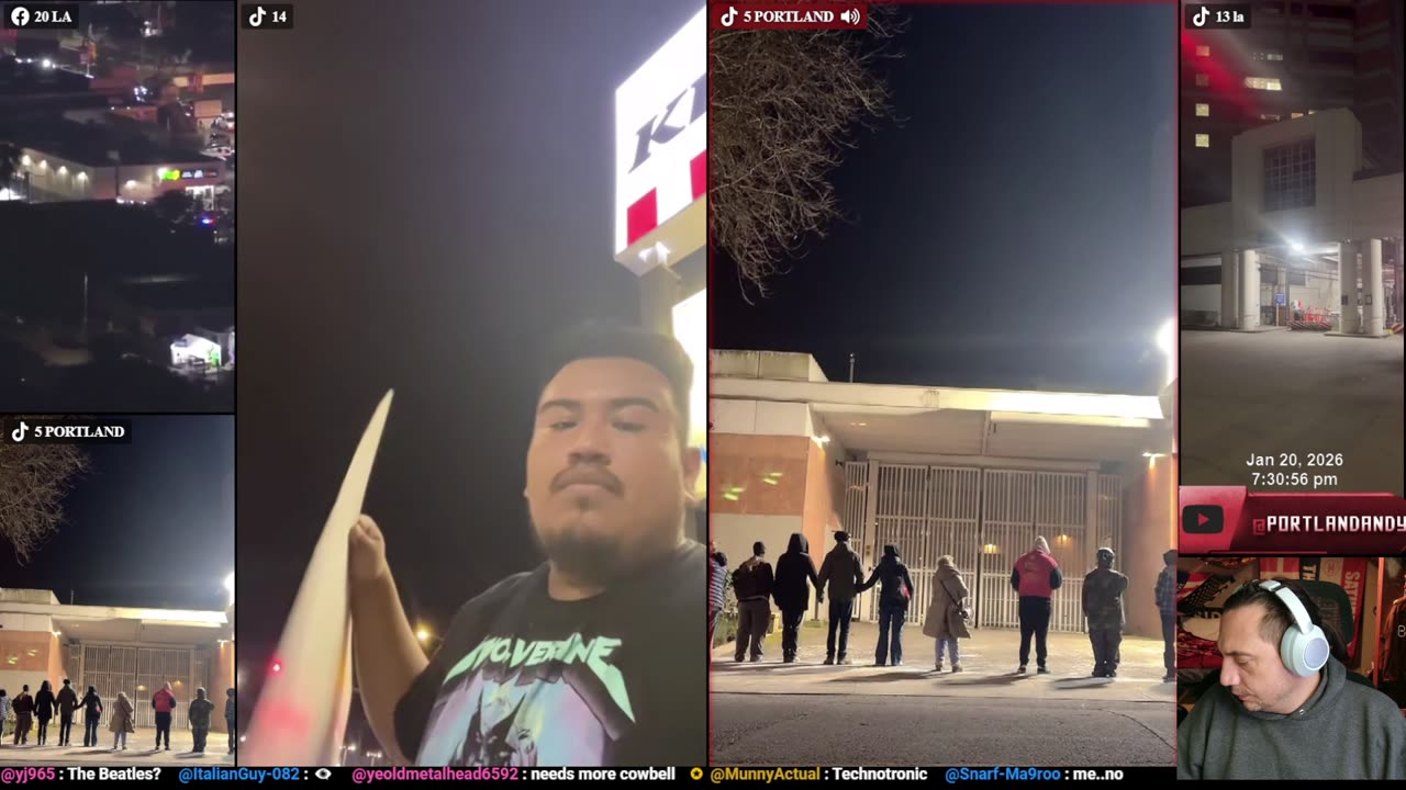 📢Tuesday Night Chill ICE LA Portland Minneapolis