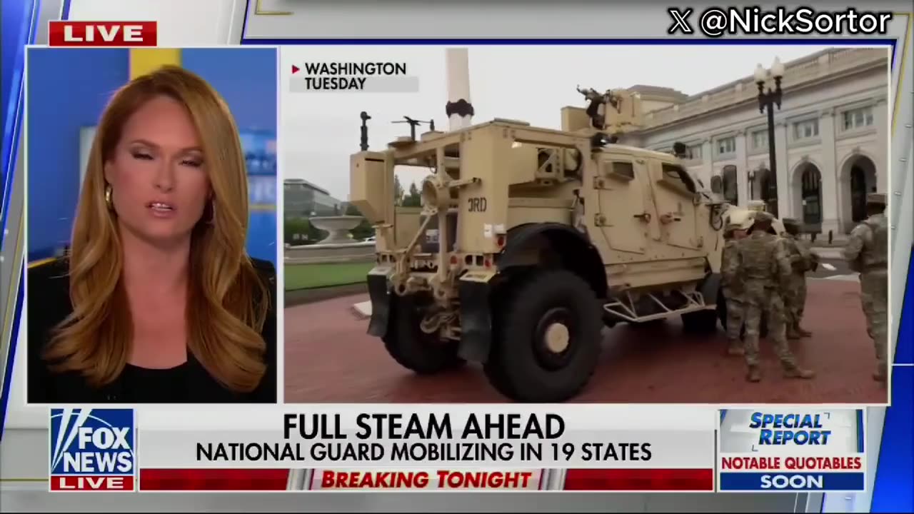 BREAKING ⛔️NATIONAL GUARD TO BE MOBILIZED IN 19 states