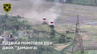 💥 Drone and artillery hunt for the Russian trapped tanks that were heading