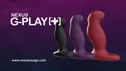 Nexus G-Play Plus Medium Unisex Vibrator – Black