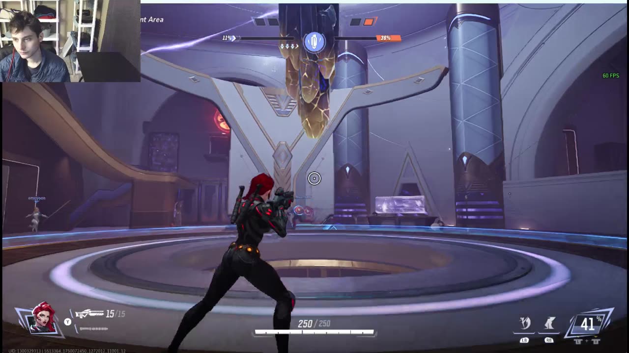Marvel Rivals Online Competitive Match #233 Part #2 On The PC While Playing As Black Widow
