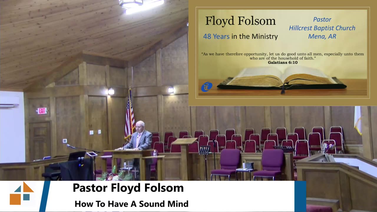Pastor Floyd Folsom // How To Have A Sound Mind
